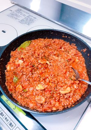 野菜たっぷりミートソース-レシピのメイン写真