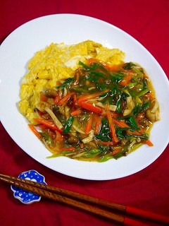 簡単!元気になる五目野菜の餡辛炒め-レシピのメイン写真
