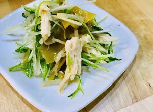 セブンの【蒸し鶏とザーサイ】を再現！-レシピのメイン写真