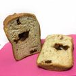HBでドライいちごの全粒粉パン