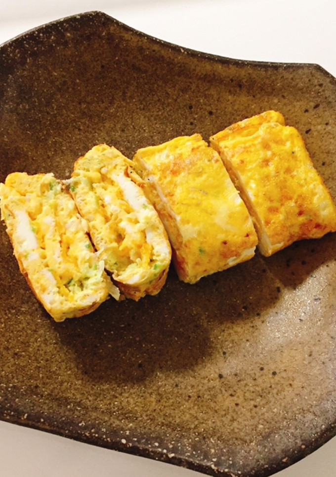 しらすとネギの卵焼き-レシピのメイン写真
