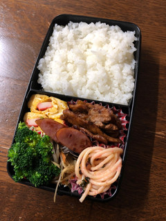 中学生男子弁当☆20190225-レシピのメイン写真