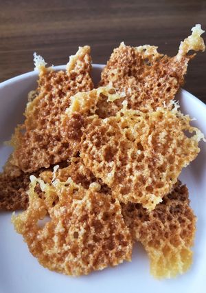 レンジで超簡単！パリパリチーズ-レシピのメイン写真