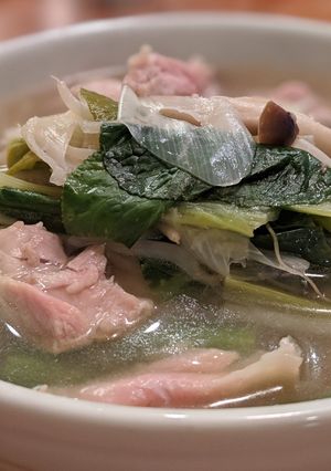 ナンプラー無しのあっさり鶏フォーを食う！-レシピのメイン写真