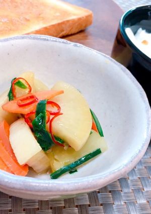 ミツカン☆カンタン黒酢で野菜漬け-レシピのメイン写真