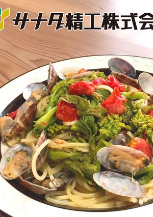 レンジで菜の花の春パスタ！ひな祭りにも！-レシピのメイン写真