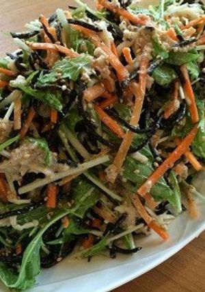 旨い♡ひじきサラダ（豆腐マヨネーズ使用）-レシピのメイン写真