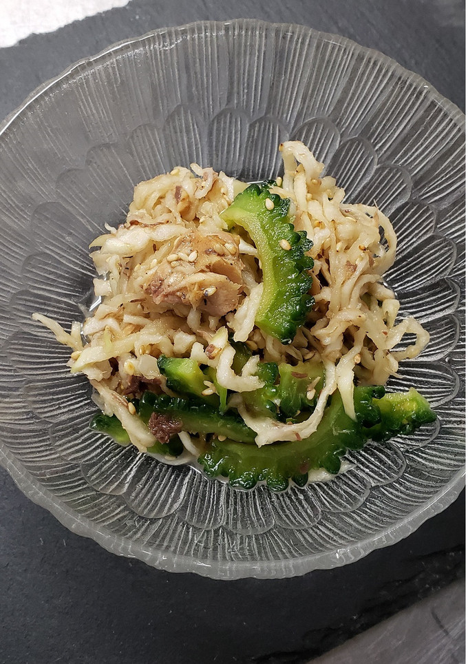 切り干し大根とゴーヤーの中華風酢の物-レシピのメイン写真