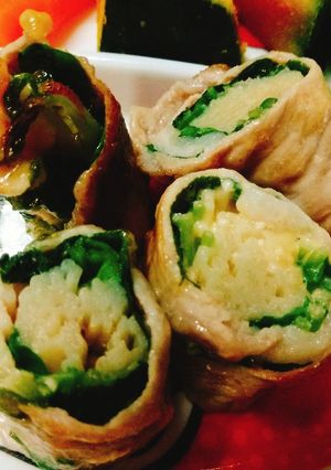 子供も大好き！豆苗とエノキの豚肉ロール-レシピのメイン写真