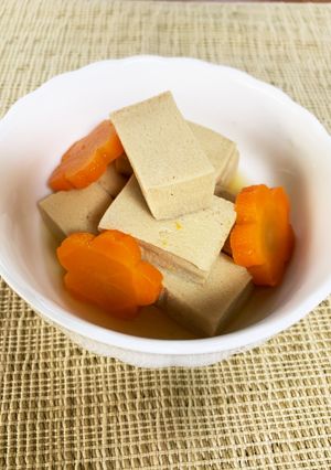 すぐに作れて簡単！高野豆腐の含め煮^_^-レシピのメイン写真