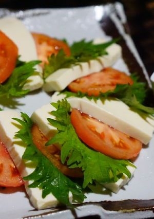 トマトと豆腐のヘルシーサラダ-レシピのメイン写真