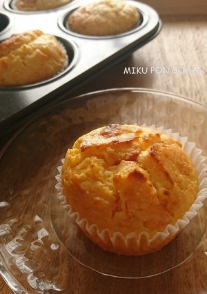 オレンジとクリームチーズのマフィン-レシピのメイン写真
