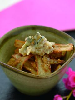 ごぼうの曽我甘辛揚げ-レシピのメイン写真
