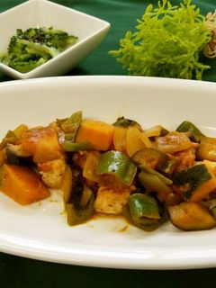 カレー風味のラタトゥユ(健康食)-レシピのメイン写真