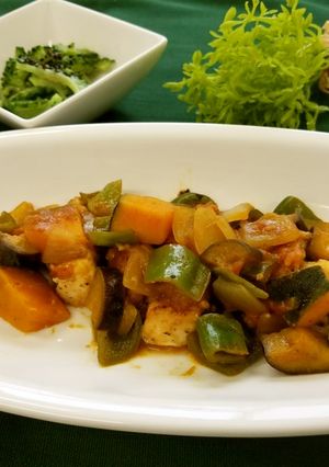 カレー風味のラタトゥユ（健康食）-レシピのメイン写真