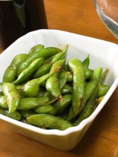 ワインに合う!ペペロンチーノ枝豆-レシピのメイン写真