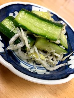 きゅうりとしらす干しのササッとあさ漬-レシピのメイン写真