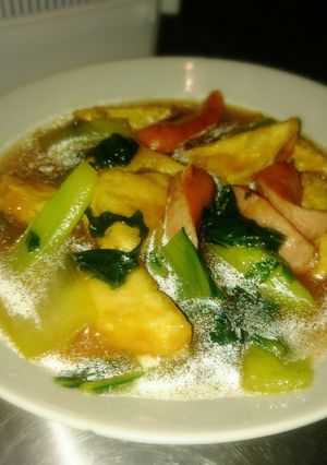 揚げだし豆腐とチンゲン菜の中華煮-レシピのメイン写真