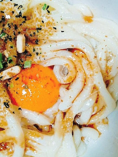 お吸い物の素で釜玉風うどん&茶碗蒸し風!-レシピのメイン写真