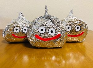 おにぎり 包み方 メタルスライムが現れた-レシピのメイン写真