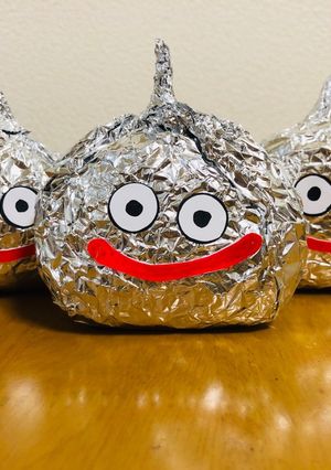 おにぎり 包み方 メタルスライムが現れた-レシピのメイン写真