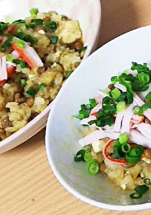 納豆豆腐ご飯-レシピのメイン写真