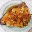 ぶりの照り焼き〜ポン酢りんごソース〜