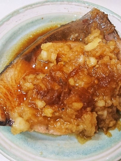 ぶりの照り焼き〜ポン酢りんごソース〜-レシピのメイン写真