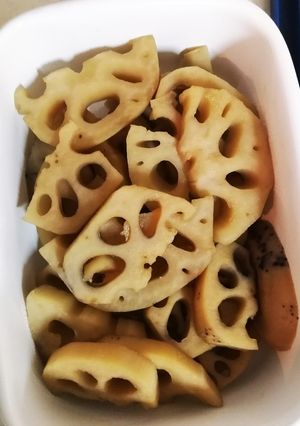 蓮根の甘煮-レシピのメイン写真