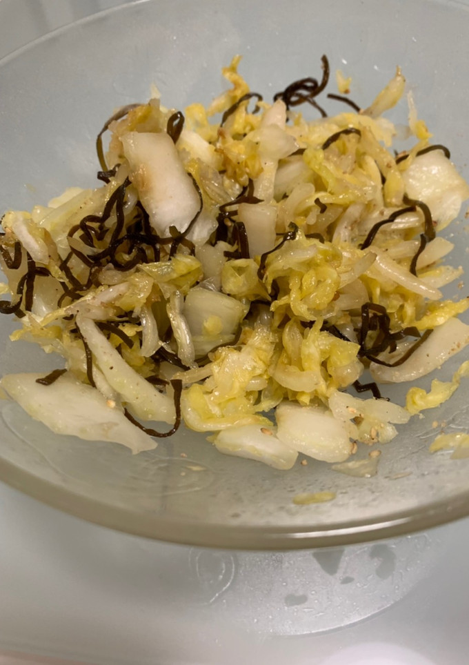 簡単☆白菜の塩昆布和え-レシピのメイン写真