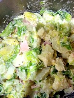 芽キャベツジャガイモのサラダ-レシピのメイン写真