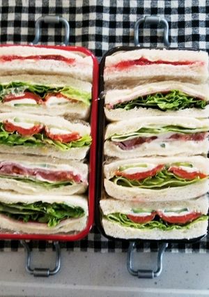 女子高生！男子学生❤サンドイッチ弁当-レシピのメイン写真