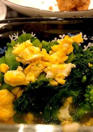 子どもも食べれる☆菜の花のお浸し-レシピのメイン写真