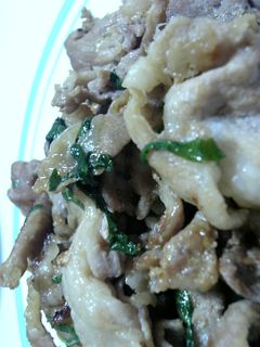 豚肉と大葉のマヨポン炒め-レシピのメイン写真