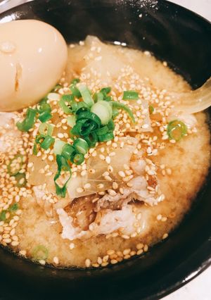 簡単!クセになる豚こま味噌ラーメンスープ-レシピのメイン写真