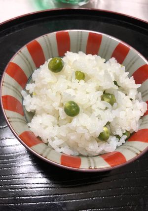 グリーンピースご飯-レシピのメイン写真
