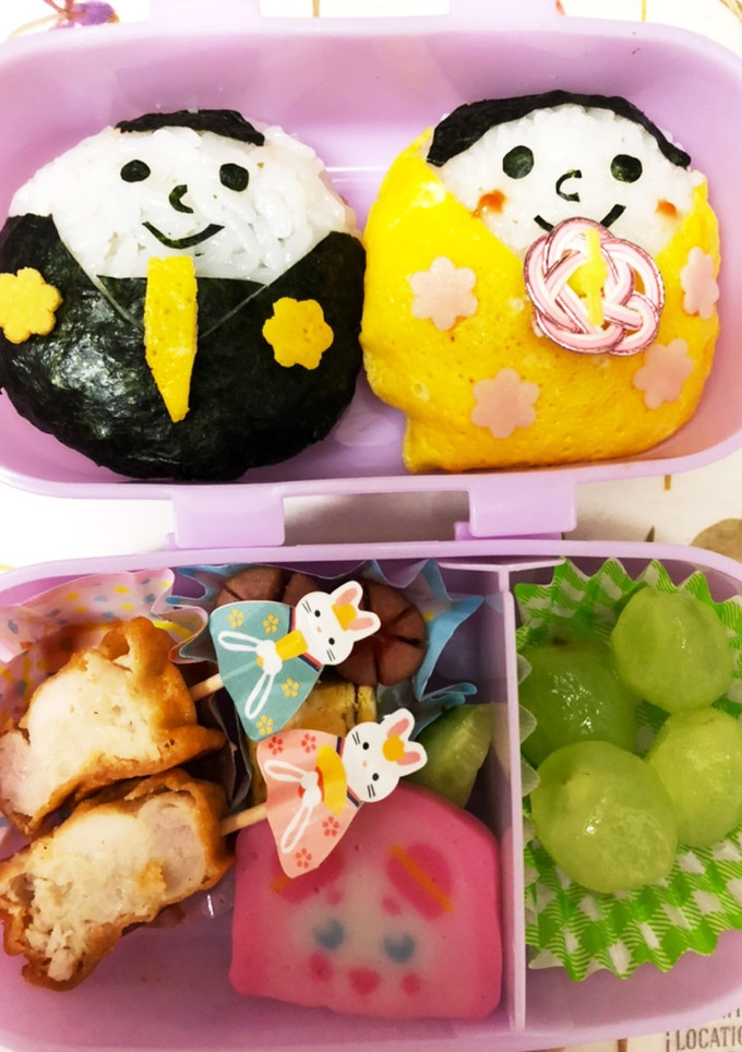幼稚園のひな祭りお弁当-レシピのメイン写真