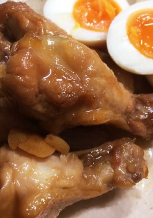 手羽元のさっぱり煮☆20分グツグツ煮てね-レシピのメイン写真