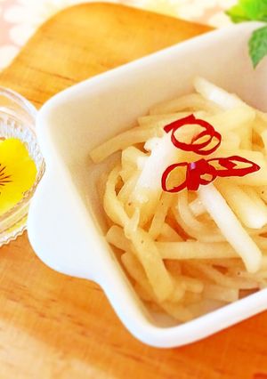 大根のペペロンチーノ-レシピのメイン写真