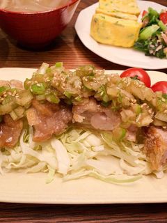 ネギソース 竜田揚げ〜-レシピのメイン写真