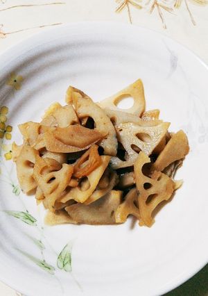 蓮根の金平-レシピのメイン写真
