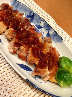 鶏の金柑乗せ-レシピのメイン写真