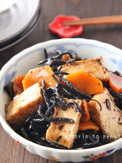作り置き*ひじきと厚揚げの煮物-レシピのメイン写真