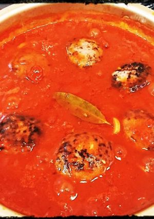 Minaさん家のトマト煮込みハンバーグ-レシピのメイン写真