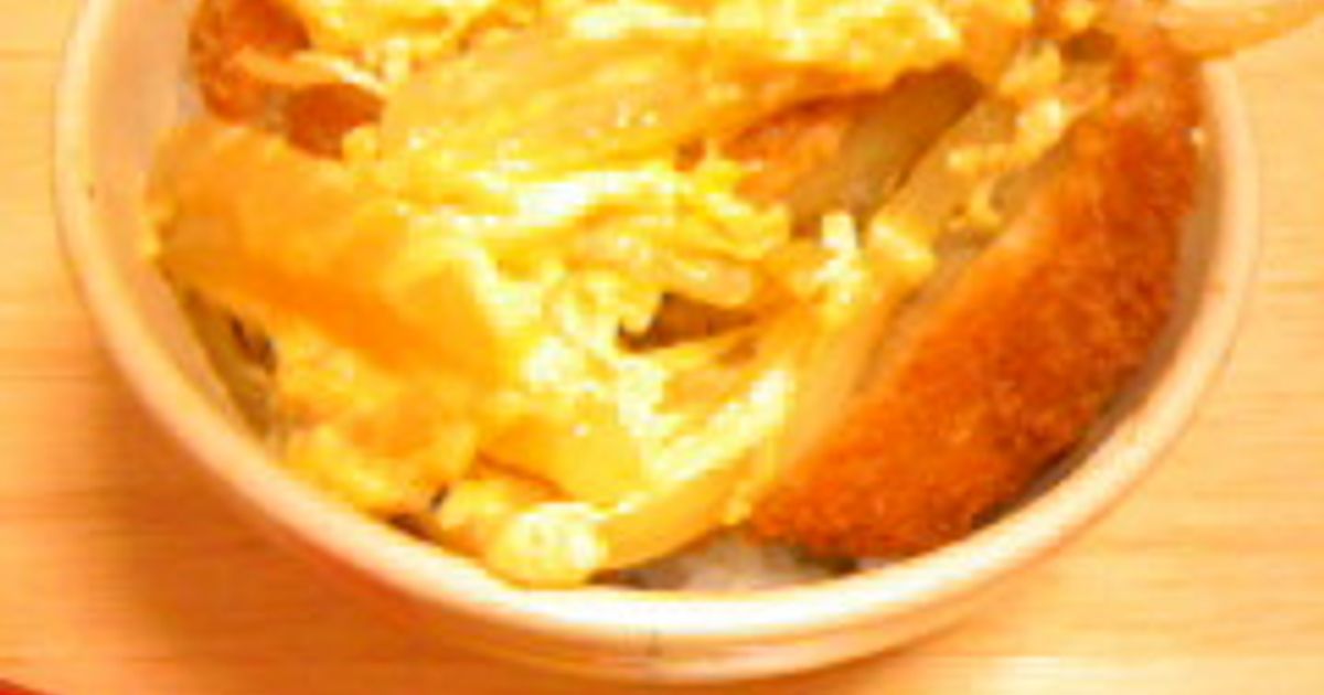 ひとりご飯＊コロッケ丼。 by きいのこ。 【クックパッド】 簡単