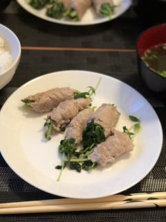 簡単時短 豆苗豚肉巻き!-レシピのメイン写真