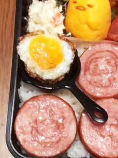 お弁当に*うずらの卵の目玉焼き*-レシピのメイン写真