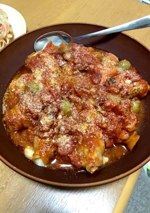 チーズロールのトマト煮-レシピのメイン写真