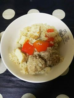 厚揚げと鶏つくねの炊き込みご飯-レシピのメイン写真