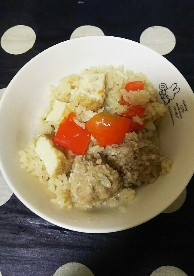 厚揚げと鶏つくねの炊き込みご飯-レシピのメイン写真